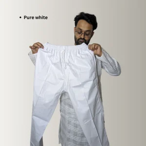 Pure white Trouser